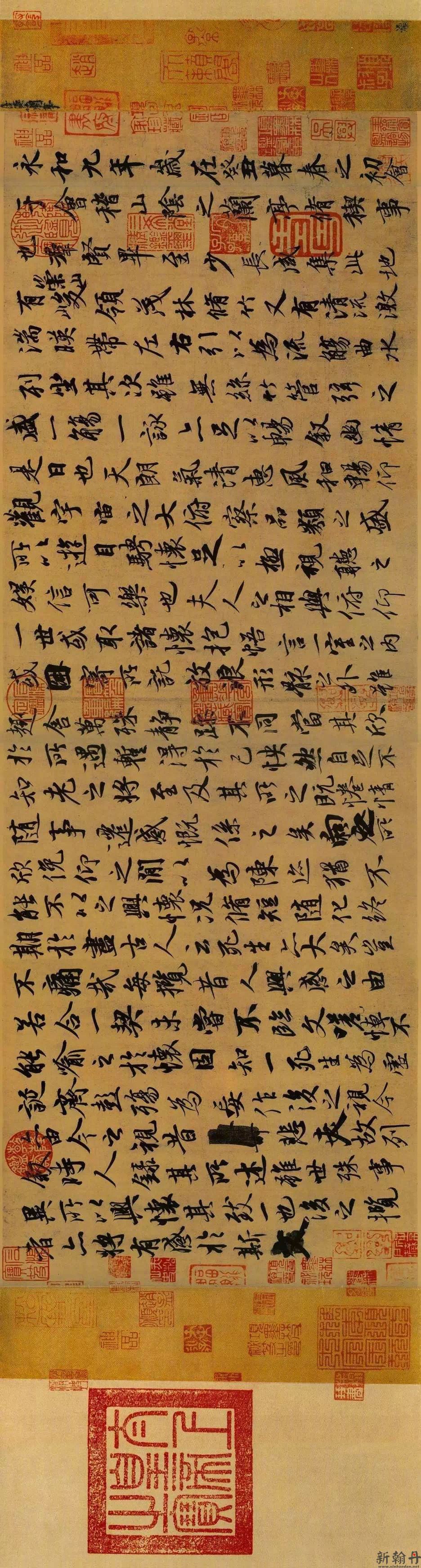 历代有名的书法手卷作品 ​ 欣赏(图文)