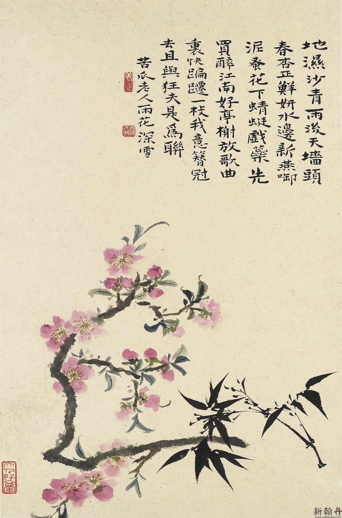 石涛 花卉册十帧..